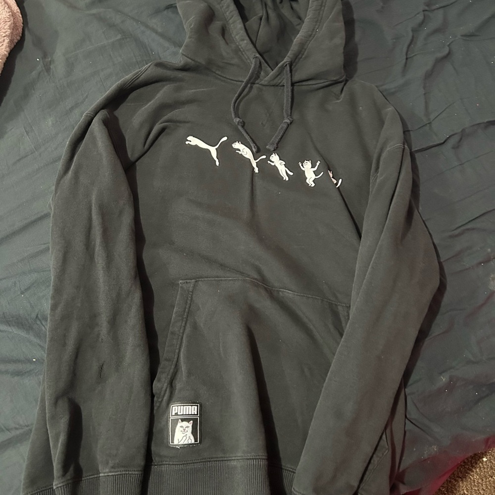 Puma / RipnDip Men's Black Graphic Hoodie
